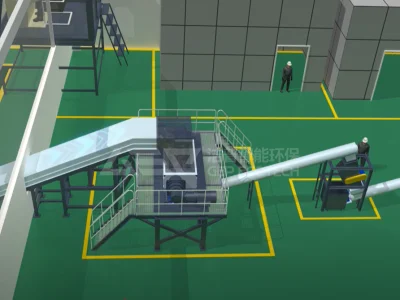 생분해성 폐기물 분쇄기, 생분해성 폐기물 관리, 0.2-5TPH